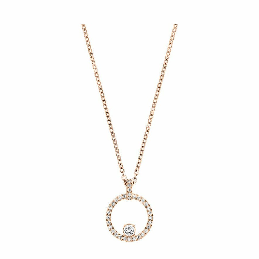 Swarovski Swarovski Damen Halskette Creativity Rosegold 5202446 | Halsketten