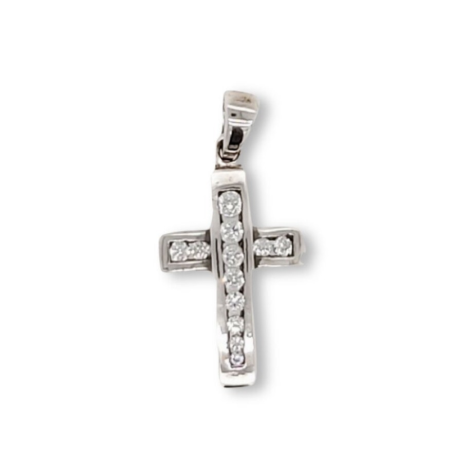 Dein-Juwelier Kollektion Damen Kreuzanhanger Silber 20.1212.R | Charms & Anhanger