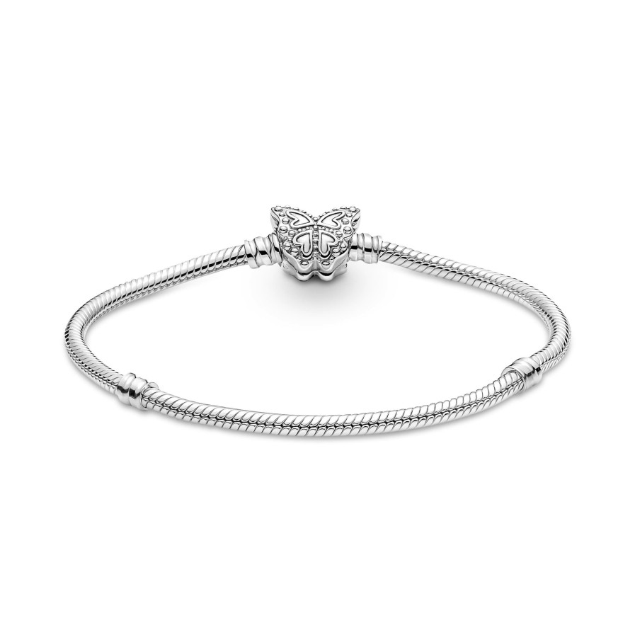 Pandora Pandora Moments Damen-Armband Schlangen-Gliederarmband 590782C01 | Armbander