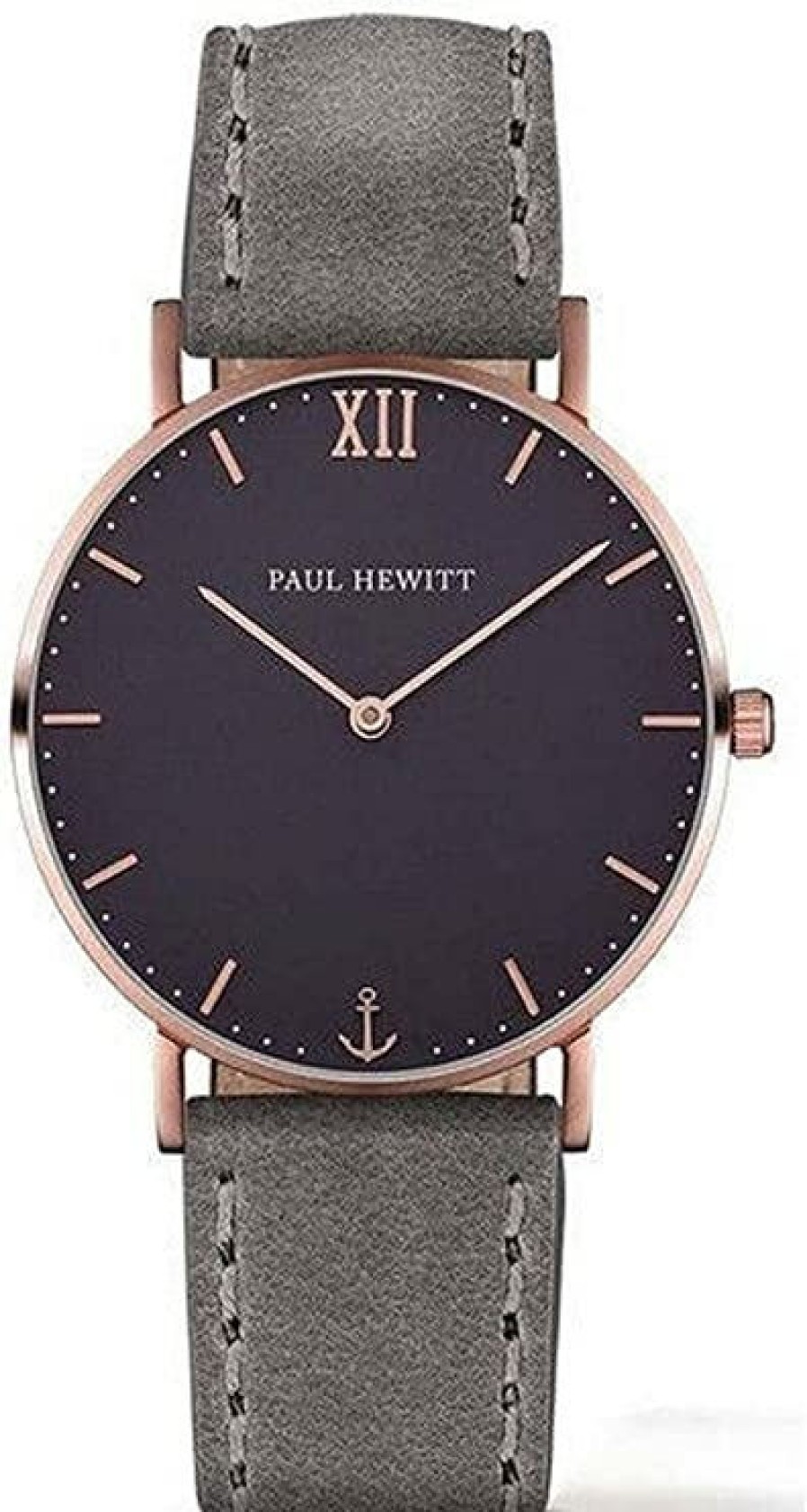 Paul Hewitt Paul Hewitt Uni Analog Quarz Uhr Mit Leder Armband Ph-Sa-R-St-B-13M | Analoguhren