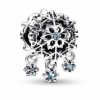 Pandora Pandora Charm Mixed Blue Kristallen 792367C01 | Charms & Anhanger