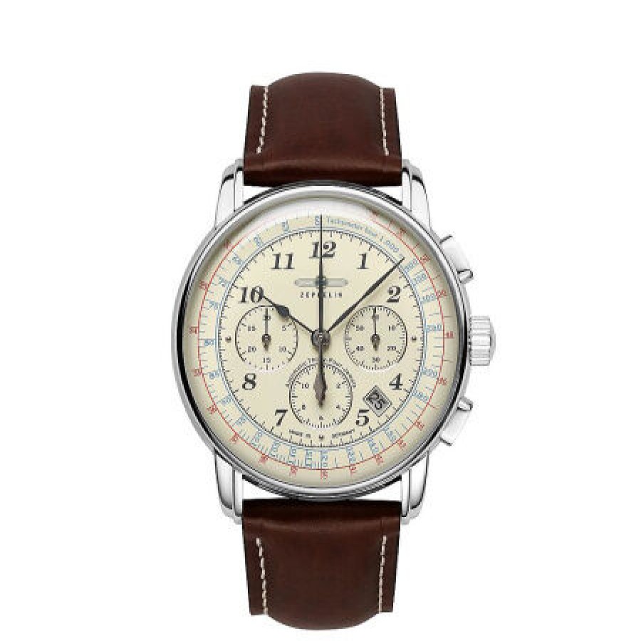 Zeppelin Zeppelin Herren Chronograph Automatikuhr Los Angeles 7624-5 | Automatikuhren