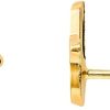 Xenox Xenox Damen 9K 375Er Gelbgold Hand-Ohrstecker Xg9K4069G | Ohrringe