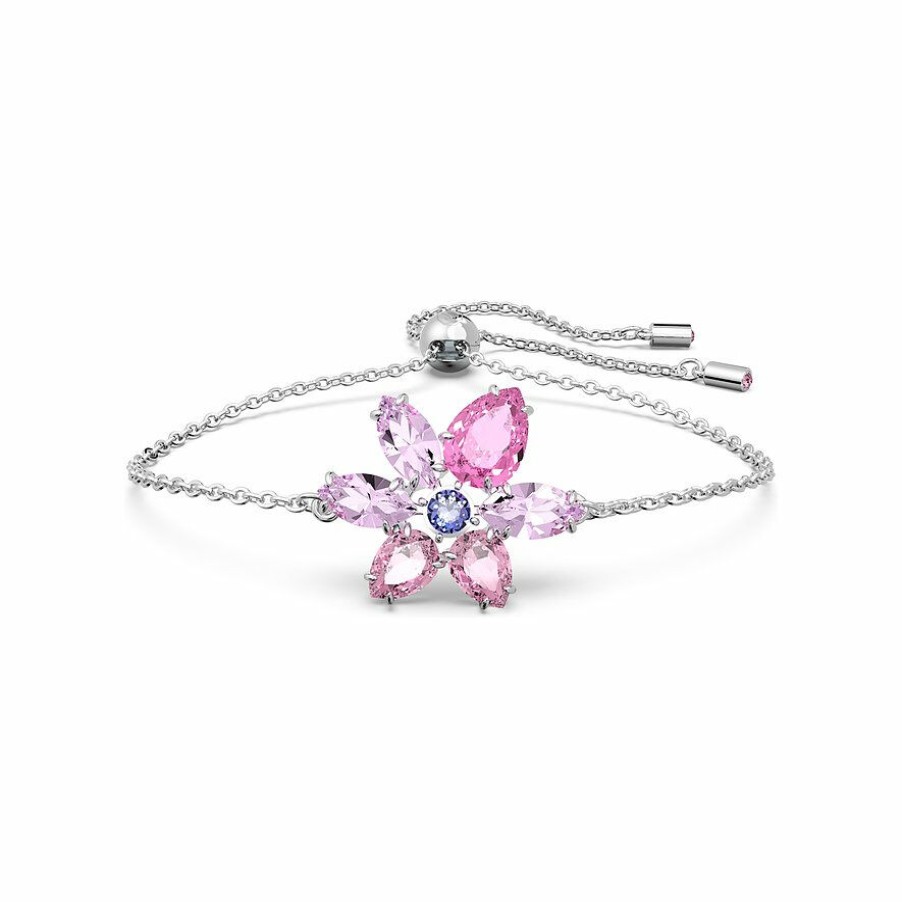 Swarovski Swarovski Damen Halskette Gema Collier Silber 5662493 | Armbander