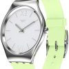 Swatch Swatch Damen Analoguhr Skin Aloe Grun Syxs125 | Analoguhren