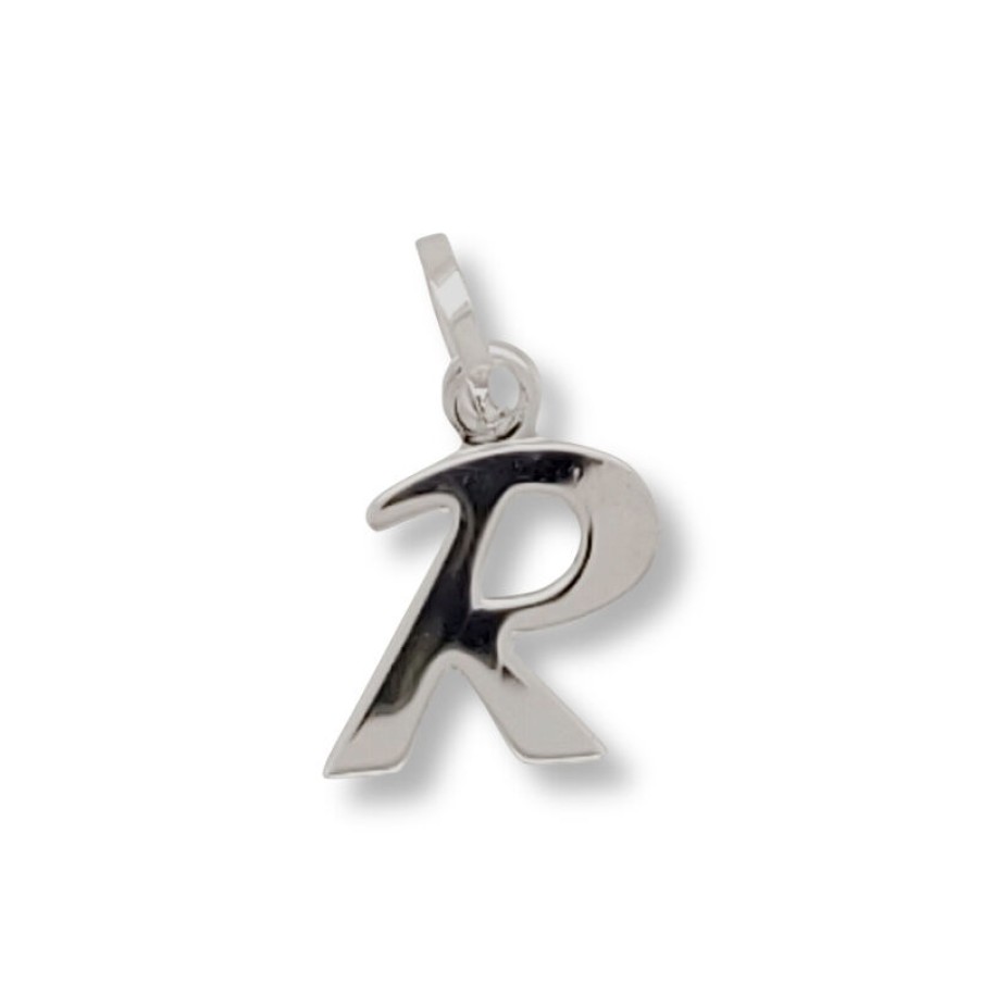 Dein-Juwelier Kollektion Uni Anhanger Buchstabe R Silber 28.1306.R | Charms & Anhanger