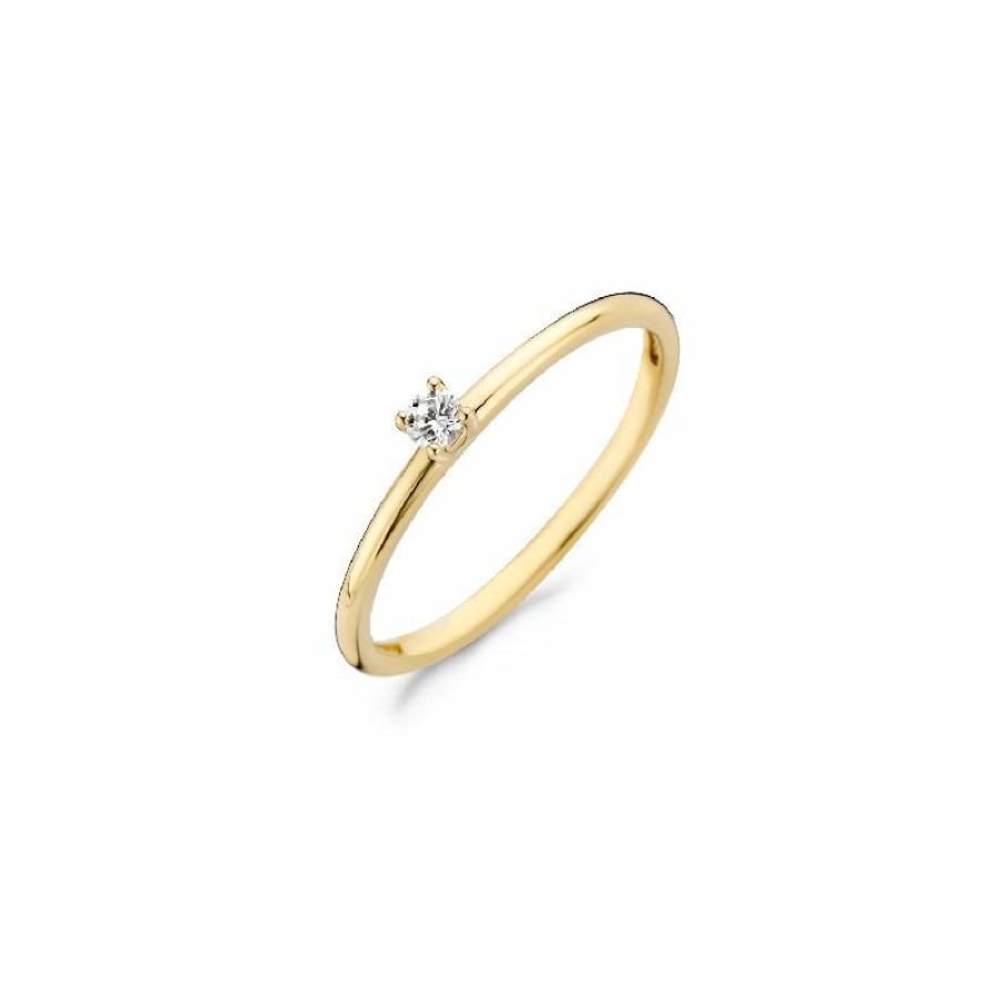 Blush Blush Damen Zirkonia Ring Grose 54 585Er Gold 1200Yzi/54 | Ringe