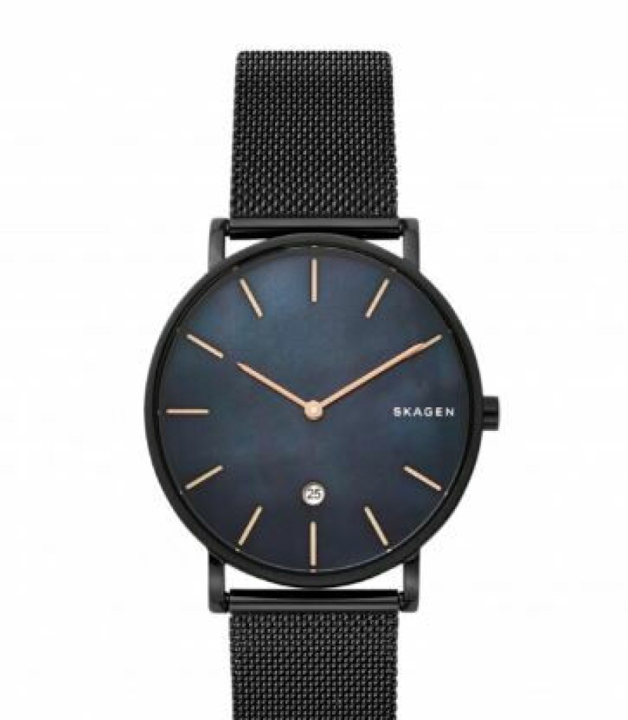 Skagen Skagen Herrenuhr Hagen Skw6472 Black/Black | Analoguhren