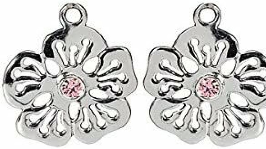 Pandora Pandora Damen Charm Blumen Anhanger Silber 290623Pcz | Charms & Anhanger