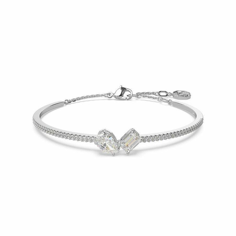 Swarovski Swarovski Damen Armreif Mesmera Silber 5667253 | Armbander