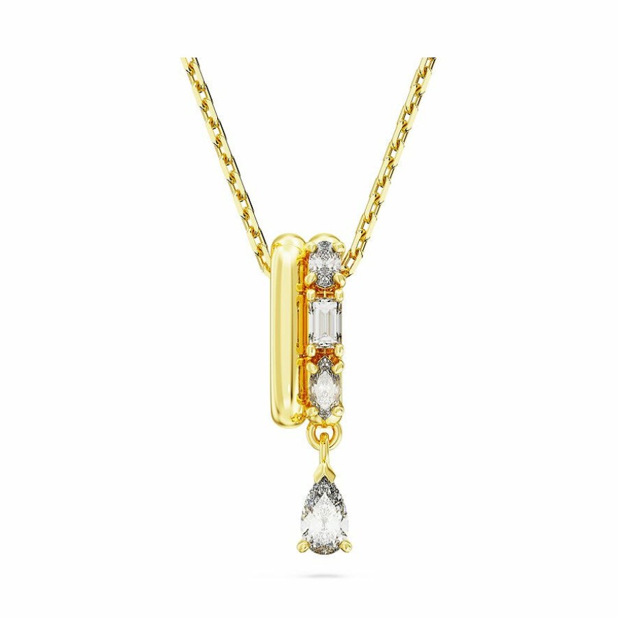 Swarovski Swarovski Damen Halskette Dextera Gelbgold 5663333 | Halsketten