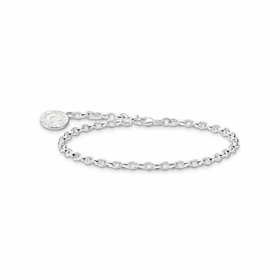 Thomas Sabo Thomas Sabo Damen Armband Carrier 19Cm Silber X2088-007-21-L19 | Armbander