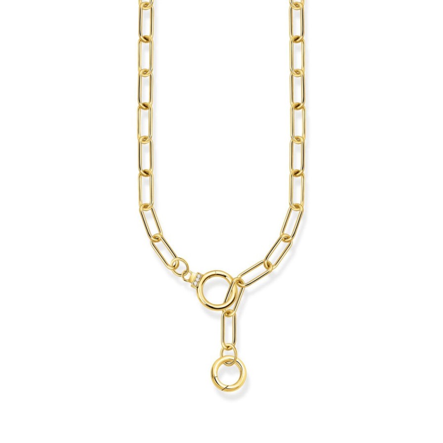 Thomas Sabo Thomas Sabo Damen Gliederkette 47Cm Gelbgold Ke2192-414-14-L47 | Halsketten