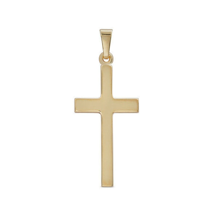 Dein-Juwelier Kollektion Kinder Kreuz Anhanger Klassisch Poliert Gold 802.1055 | Charms & Anhanger