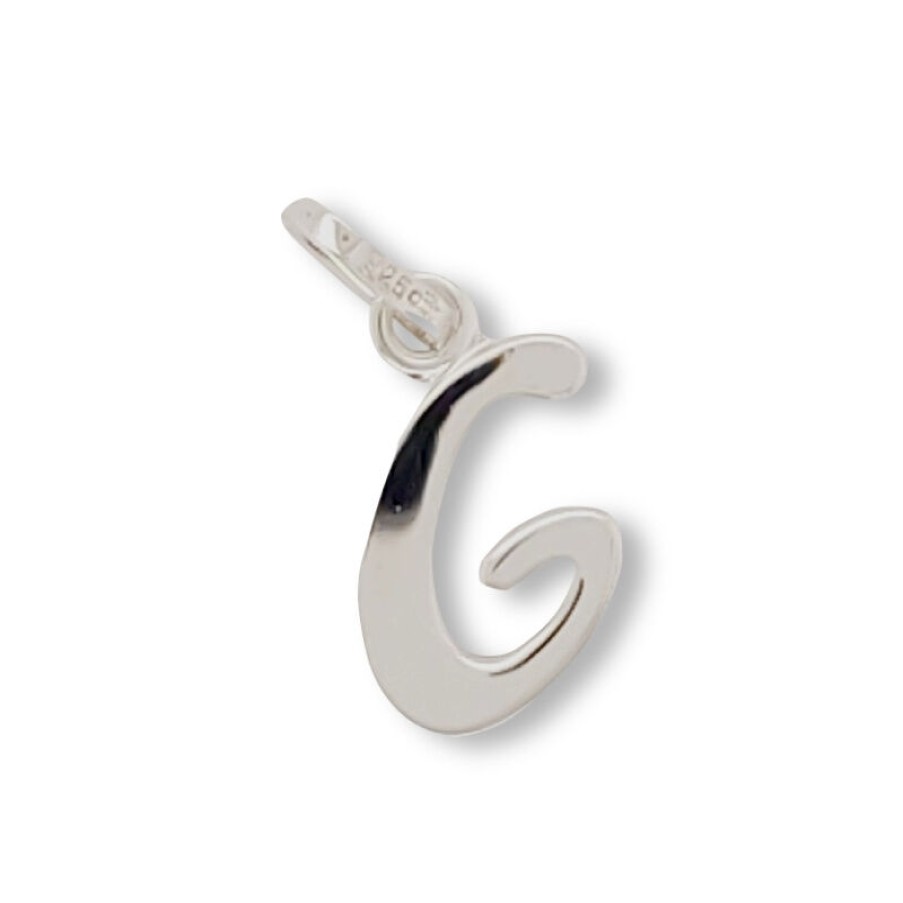 Dein-Juwelier Kollektion Uni Anhanger Buchstabe G Silber 28.1296.R | Charms & Anhanger