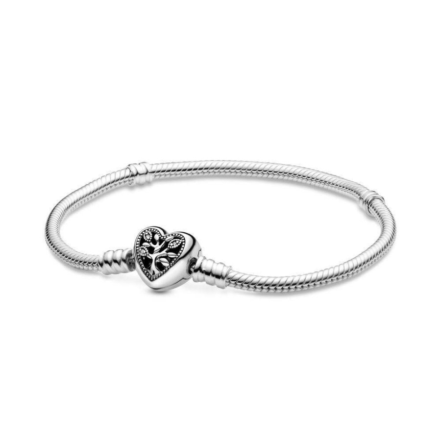 Pandora Pandora Moments Damen Armband Family Tree Bracelet Silber 598827C01- | Armbander