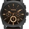 Fossil Fossil Herrenchronograph Lederband Braun Fs4656 | Chronographen