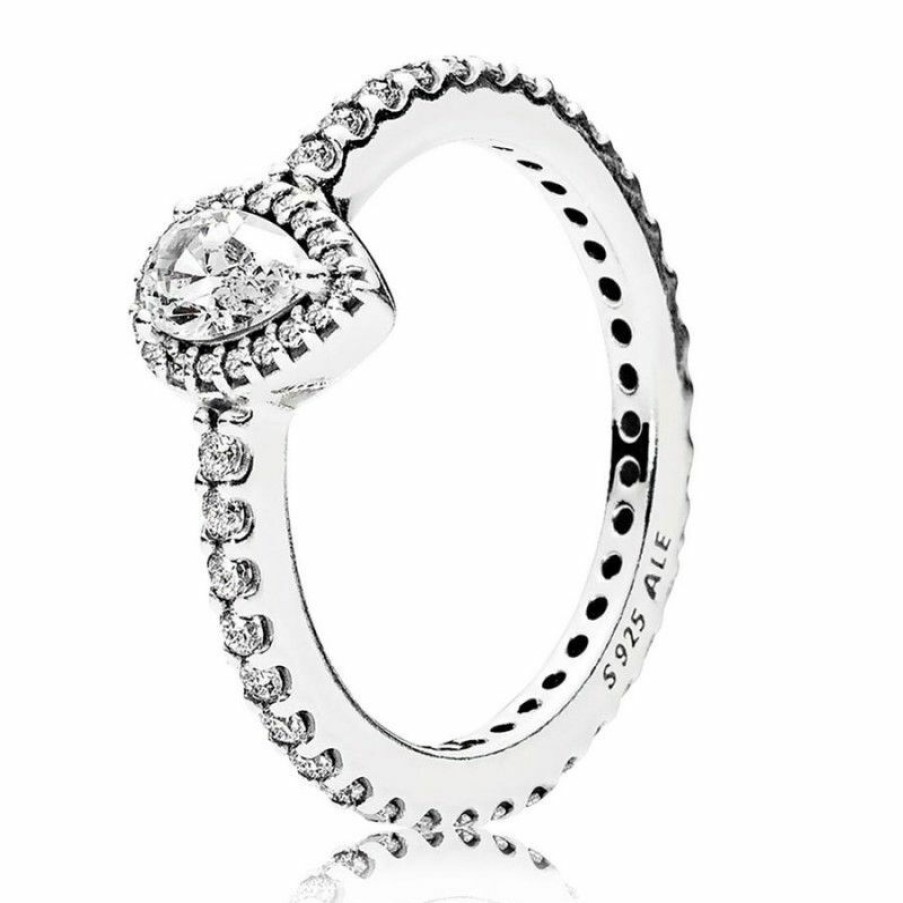 Pandora Pandora Damen Ring Grose 54 Silber 196254Cz-54 | Ringe