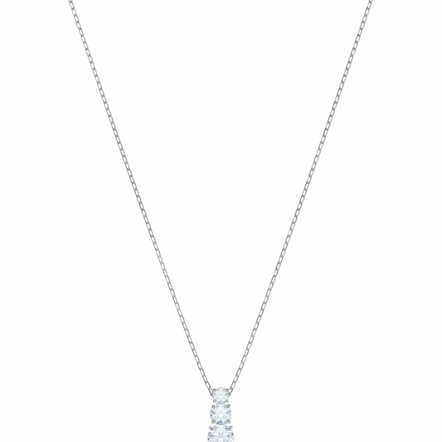 Swarovski Swarovski Damen Halskette Attract Trilogy Silber 5414970 | Halsketten