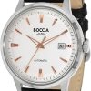 Boccia Boccia Herren-Armbanduhr Analog Automatik Leder 3586-03 | Analoguhren