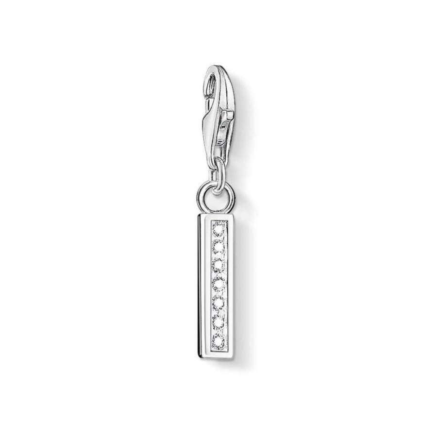 Thomas Sabo Thomas Sabo Damen Anhanger Buchstaben Charm I Mit Zirkonia Silber 0231-051-14 | Charms & Anhanger