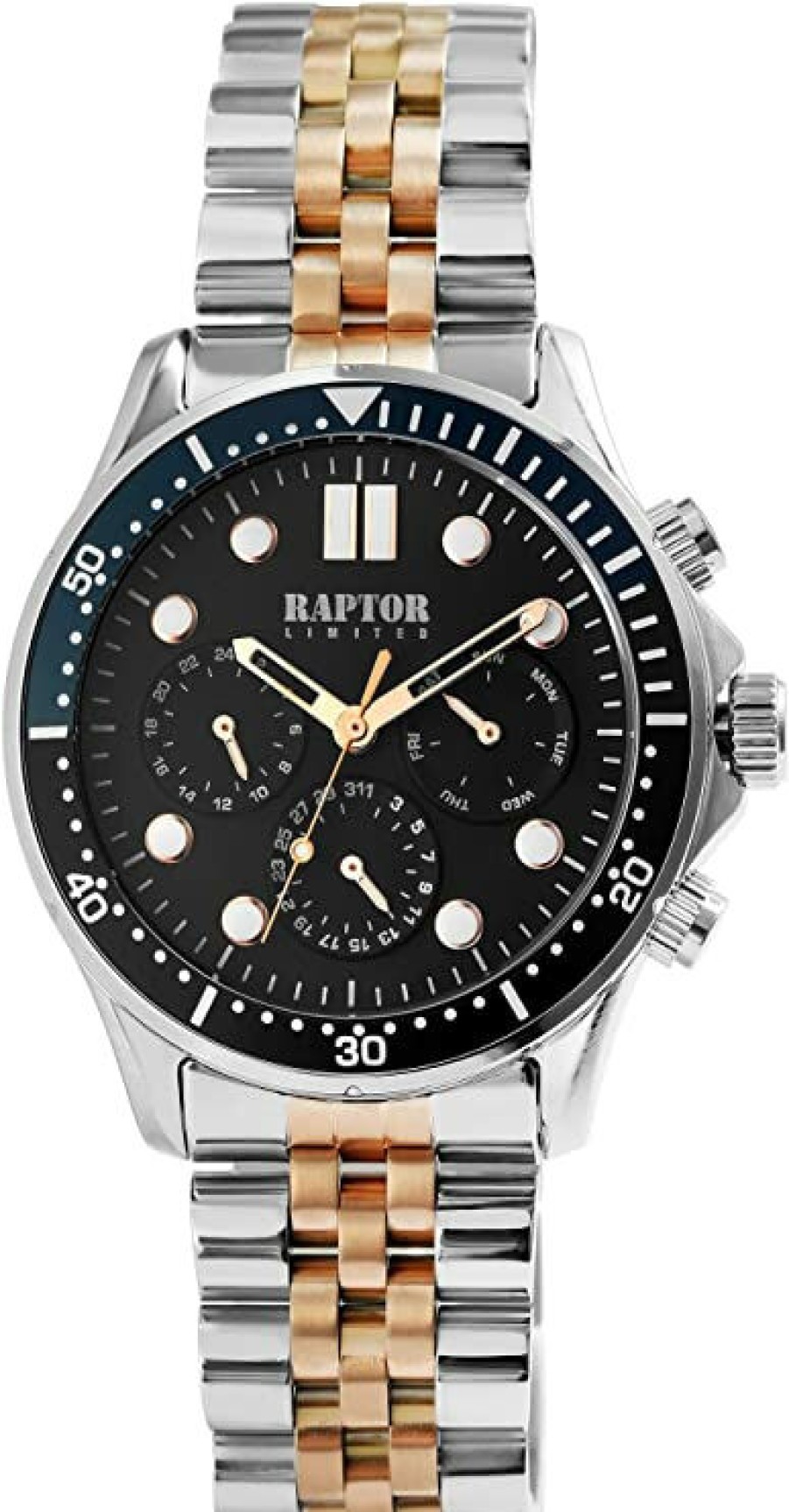 Raptor Raptor Limited Analoge 3-Zeiger Herrenuhr Ra20361-004 | Analoguhren