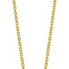 Xenox Xenox Xs7067G Damen Collier Sterling-Silber 925 Gold 45 Cm | Halsketten