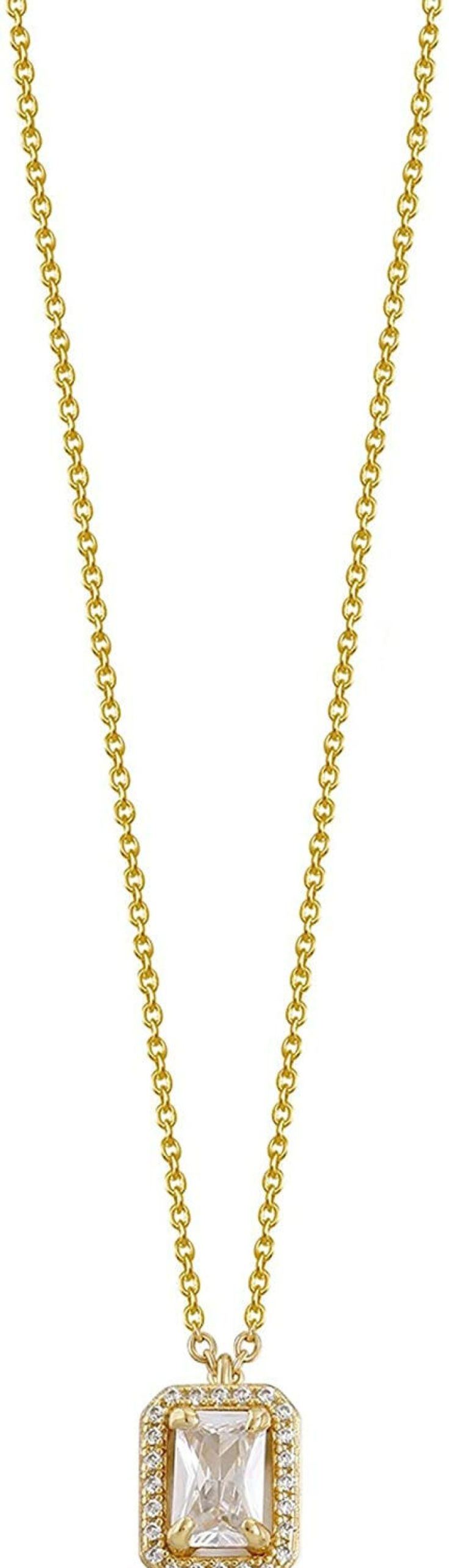 Xenox Xenox Xs7067G Damen Collier Sterling-Silber 925 Gold 45 Cm | Halsketten