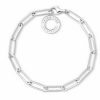 Thomas Sabo Thoomas Sabo Damen Gliederarmband Silber X0259-001 | Armbander