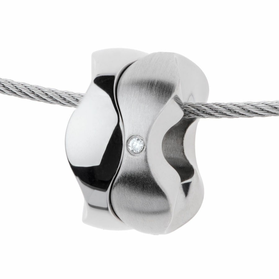 Ernstes Design Ernstes Design Damen Anhanger Evia Mit Zirkonia Silber An913 | Charms & Anhanger