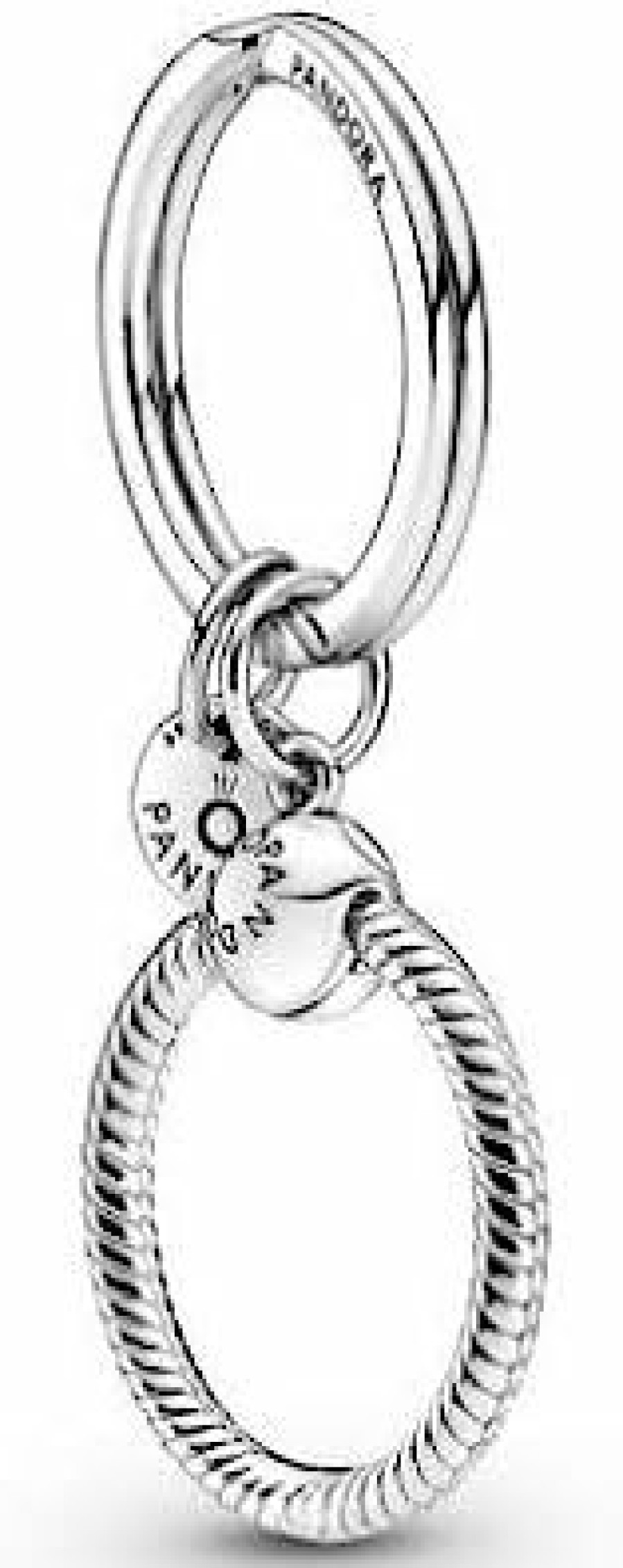 Pandora Pandora Uni Schlusselanhanger Small Silber 399566C00 | Accessoires & Zubehor