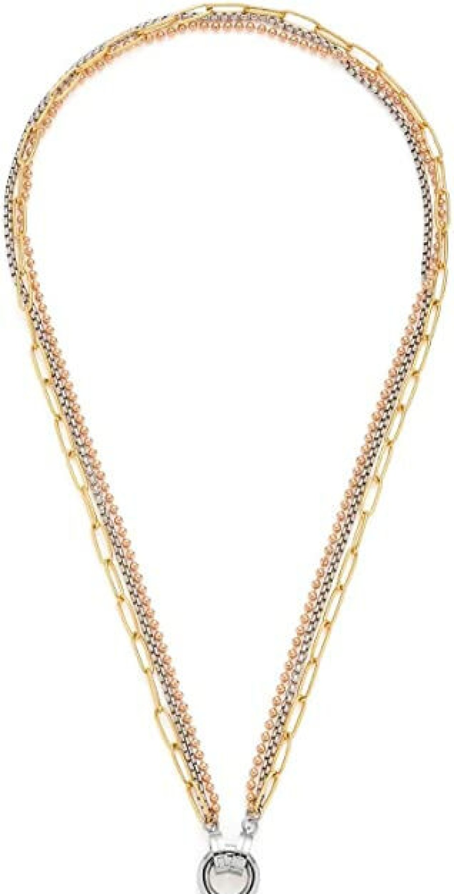 Leonardo Leonardo Jewels Halskette Trio, 3-Teilige Kette Aus Edelstahl 022911 | Halsketten