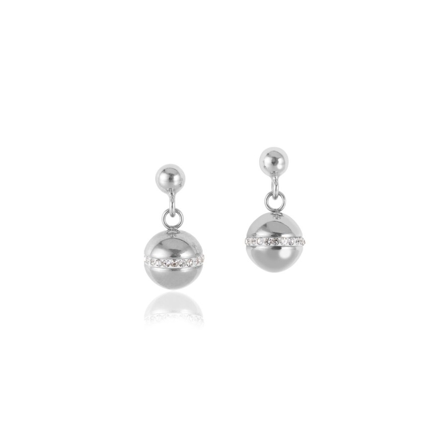 Coeur de Lion Couer De Lion Damen Ohrstecker Twisted Pearls Silber 4993211718 | Ohrringe