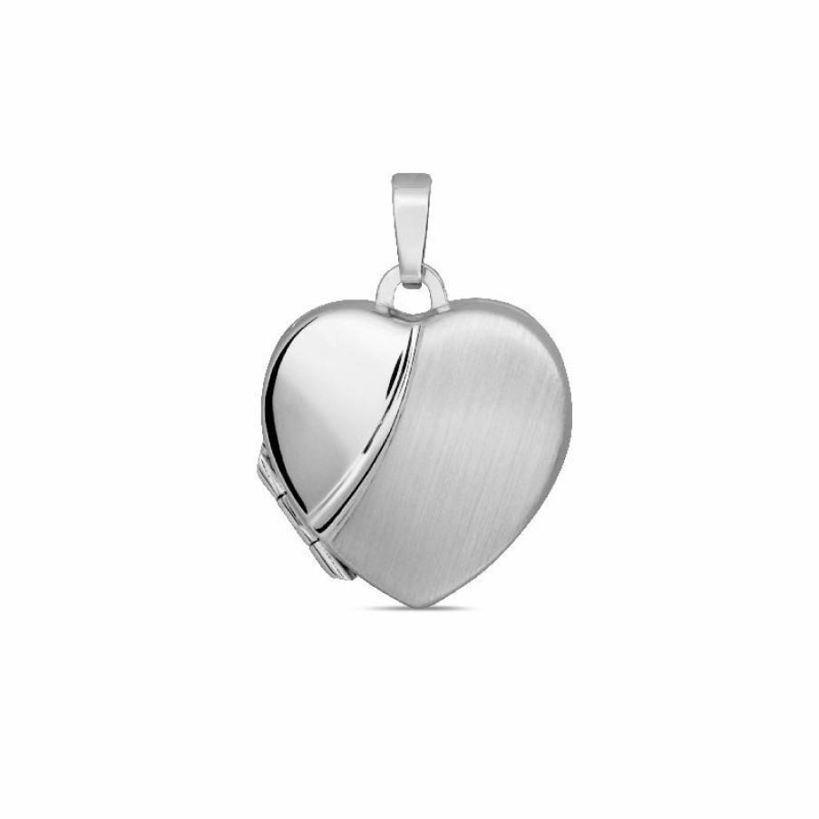 Dein-Juwelier Kollektion Damen Herz Medaillon Silber 33.1031.R | Charms & Anhanger