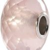 Trollbeads Trollbeads Damen Rosenquarz Bead Anhanger Rosa Tstbe-20004 | Charms & Anhanger