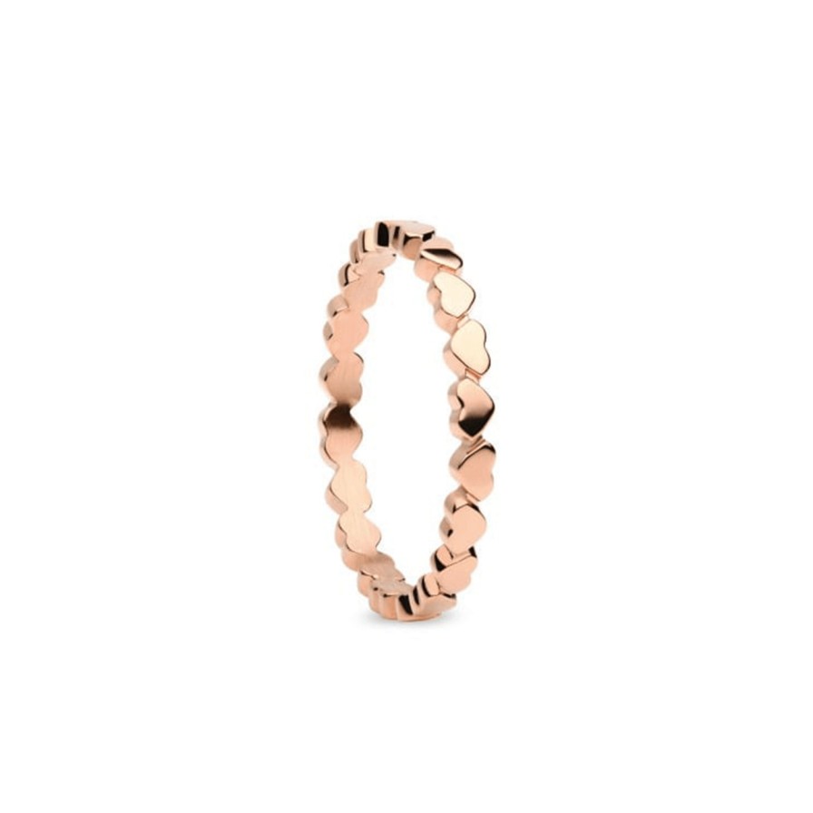 Bering Bering Damen Innenring Arctic Symphony Herzen Grose 65 Rosegold 578-20-91 | Ringe