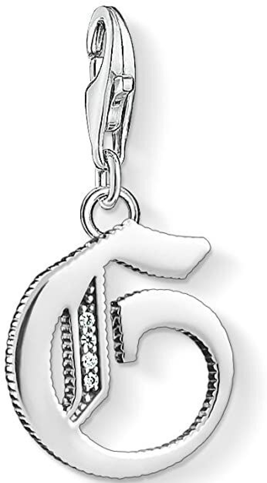 Thomas Sabo Thomas Sabo Charm Glam & Soul Buchstabe G Silber 1587-643-21 | Charms & Anhanger