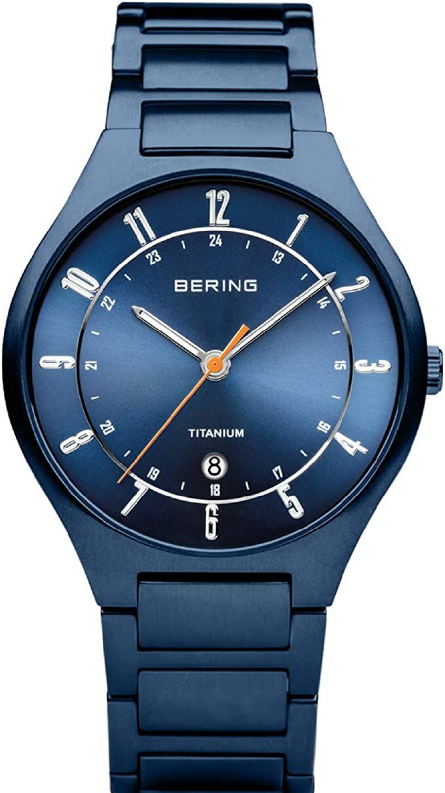 Bering Bering Herren Analog Quarz Titanium Collection Armbanduhr 11739-797 | Analoguhren