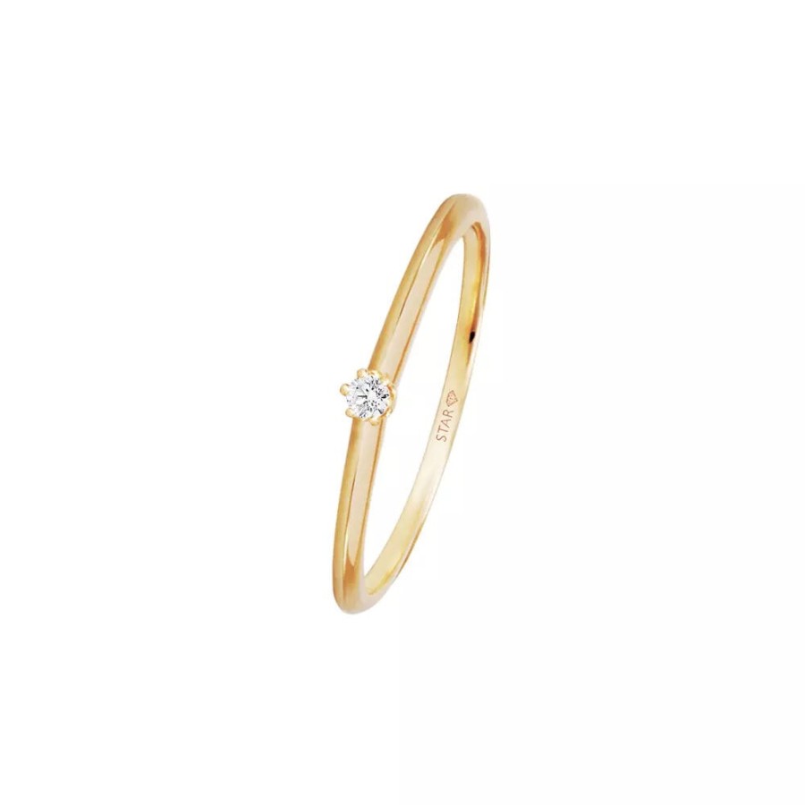 Stardiamant Stardiamant Damen Diamant Ring Grose 54 Gold D819G | Ringe