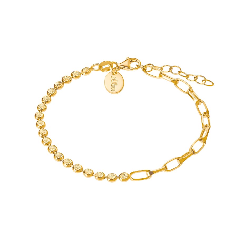 s.Oliver S.Oliver - Armschmuck Fantasie Silber 925 Gold 2032904 | Armbander