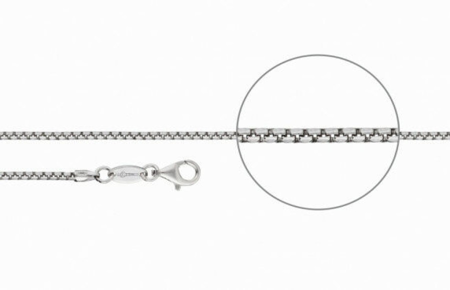 Der Kettenmacher Der Kettenmacher Uni Halskette Venezianier Kette 60Cm Silber V3-60S | Halsketten