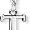 Thomas Sabo Charm-Anhanger Buchstabe T 0194-001-12 | Charms & Anhanger