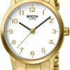 Boccia Boccia Damen Analog Quarz Uhr Mit Titan Armband 3318-02 | Analoguhren