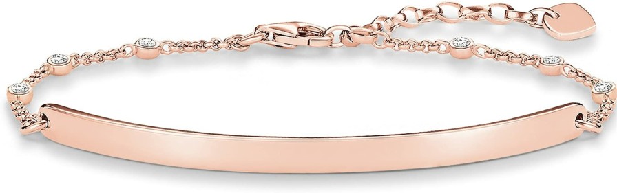 Thomas Sabo Thomas Sabo Damen-Armband Rosegold Lba0040-051-14-L19,5V | Armbander