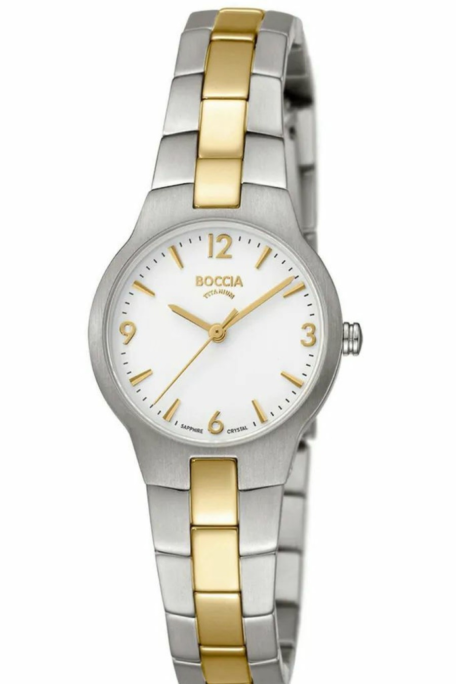 Boccia Boccia Damen Quarz Armbanduhr Aus Titan Mit Saphirglas 3312-02 | Analoguhren