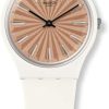 Swatch Swatch Damen Analog Schweizer Quarz Uhr Mit Silicone Armband Gw209 | Analoguhren