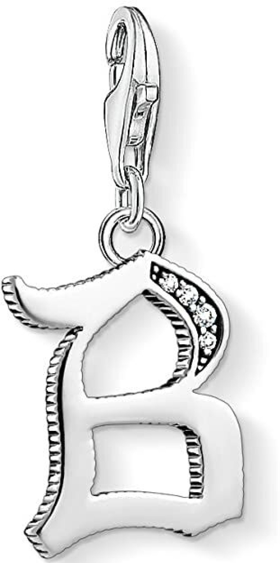 Thomas Sabo Charm-Anhanger "Buchstabe B Silber" 1582-643-21 | Charms & Anhanger