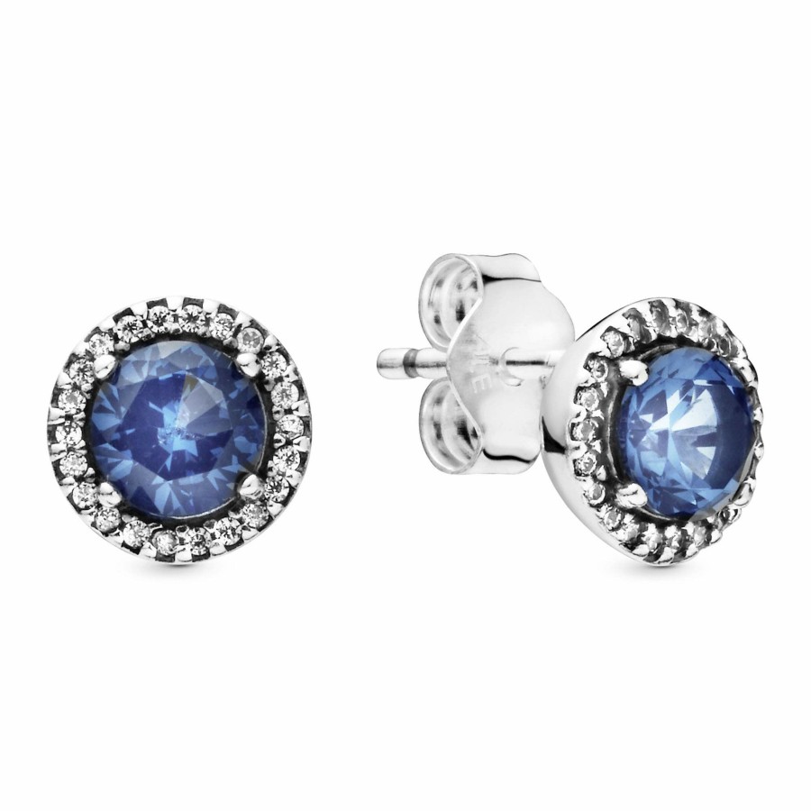 Pandora Pendientes Pandora 296272C01 Brillante Azul | Ohrringe