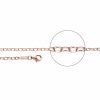 Der Kettenmacher Der Kettenmacher Uni Halskette Anker Kette 90Cm Rosegold A1-90R | Halsketten