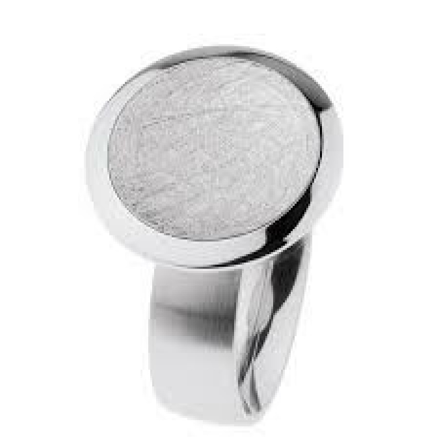 Ernstes Design Ernstes Design Damen Siegelring Grose 57 Silber R700-57 | Ringe